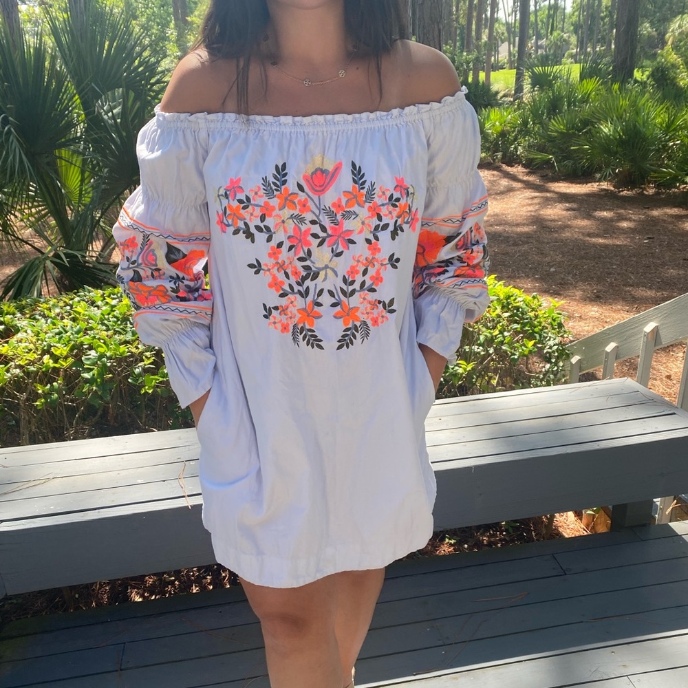 off the shoulder free people dress